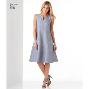 6340 Misses' Easy Dresses