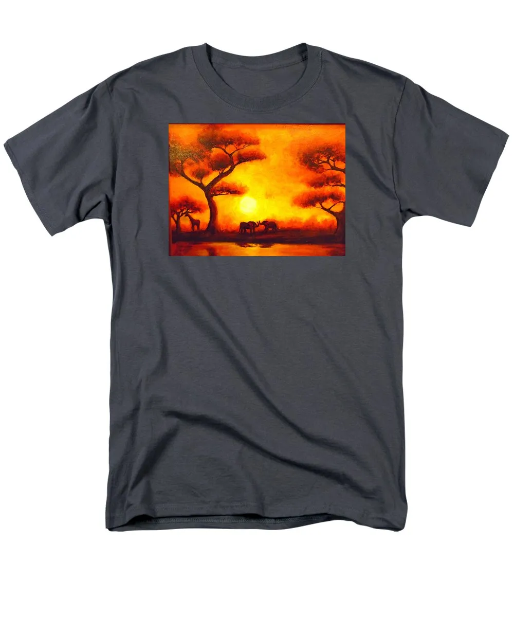 African Sunset  - Men's T-Shirt  (Regular Fit)