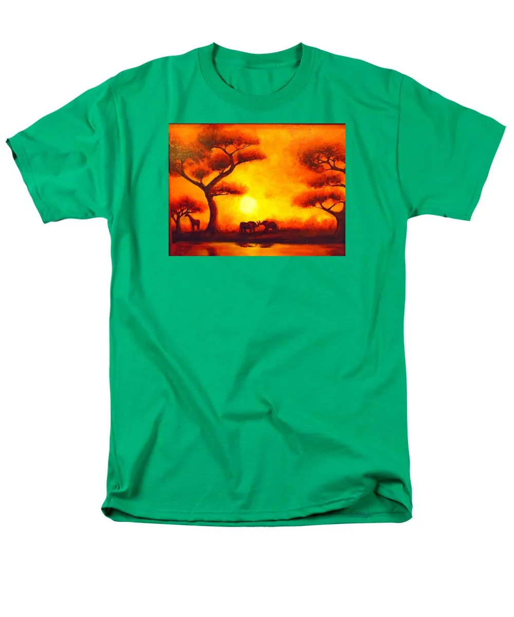 African Sunset  - Men's T-Shirt  (Regular Fit)