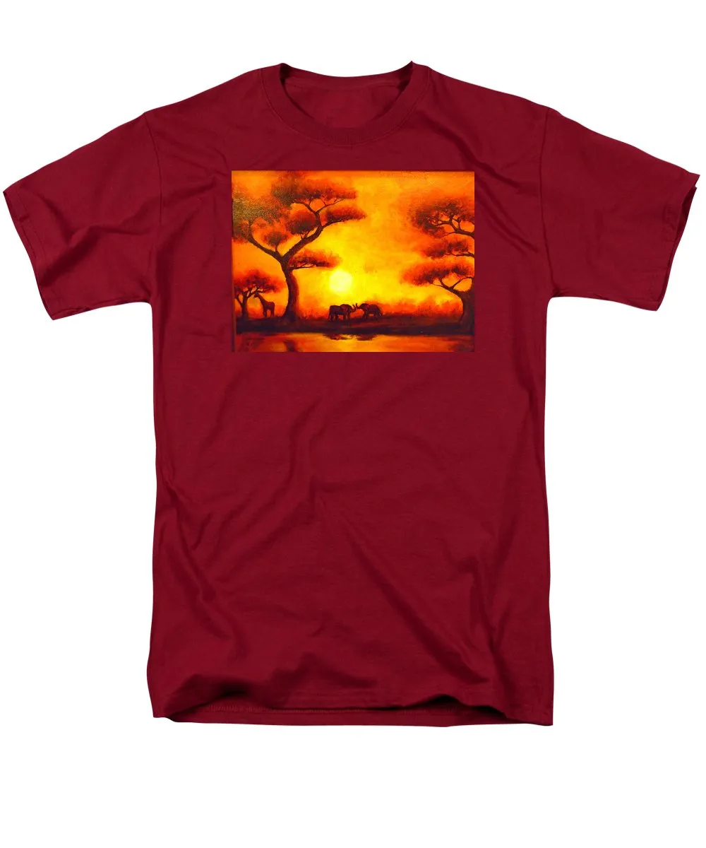 African Sunset  - Men's T-Shirt  (Regular Fit)