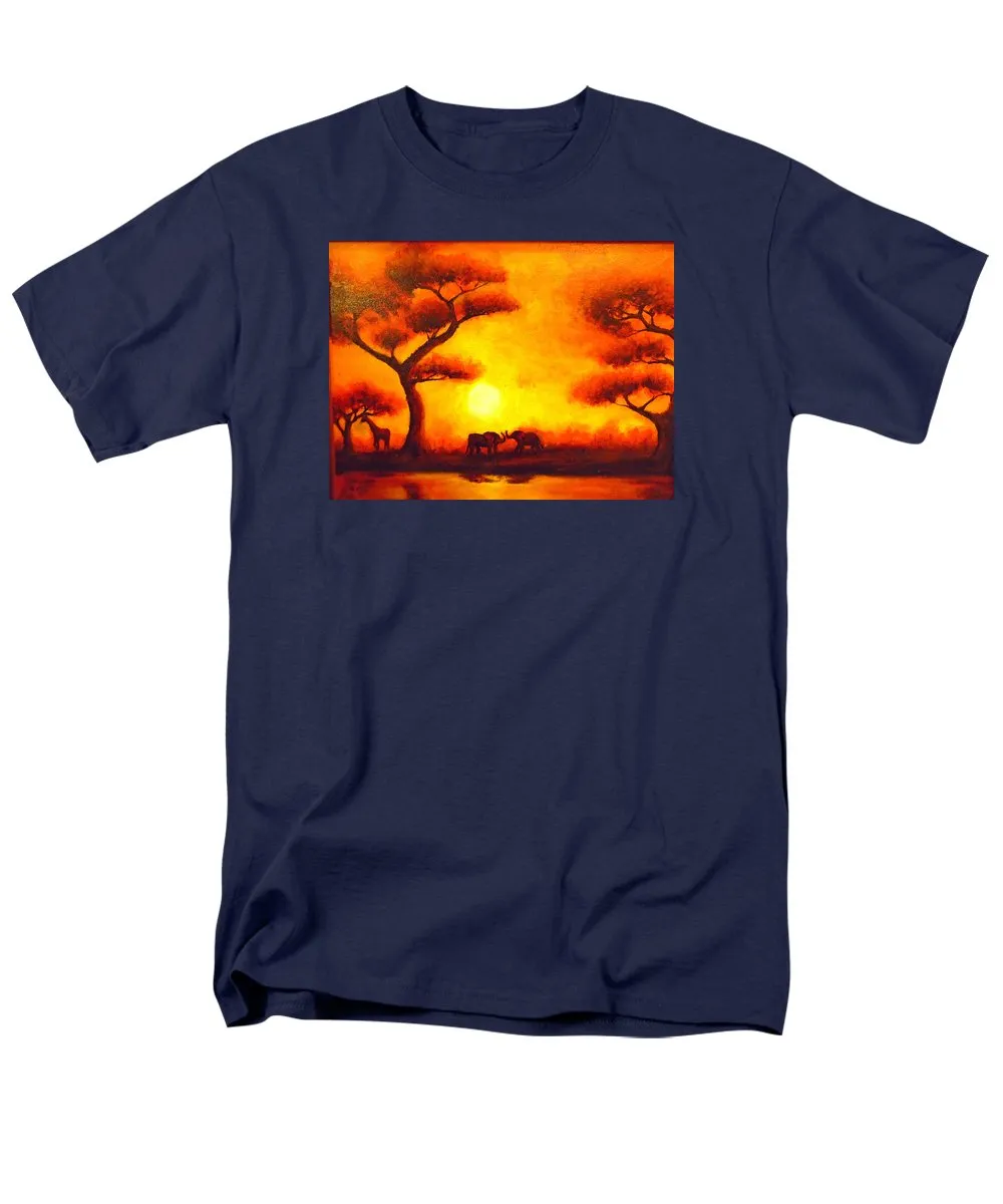 African Sunset  - Men's T-Shirt  (Regular Fit)