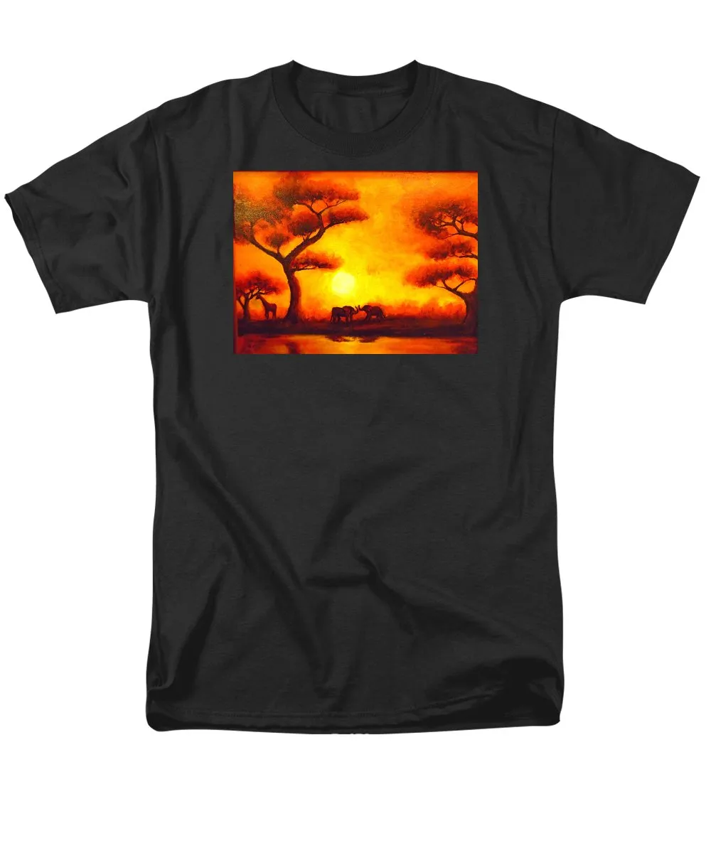 African Sunset  - Men's T-Shirt  (Regular Fit)