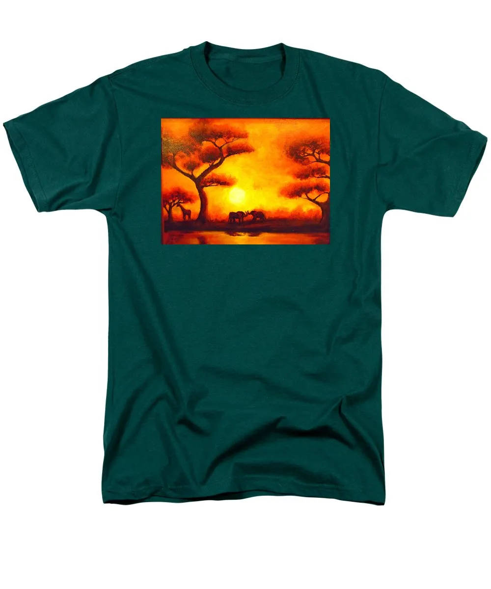 African Sunset  - Men's T-Shirt  (Regular Fit)