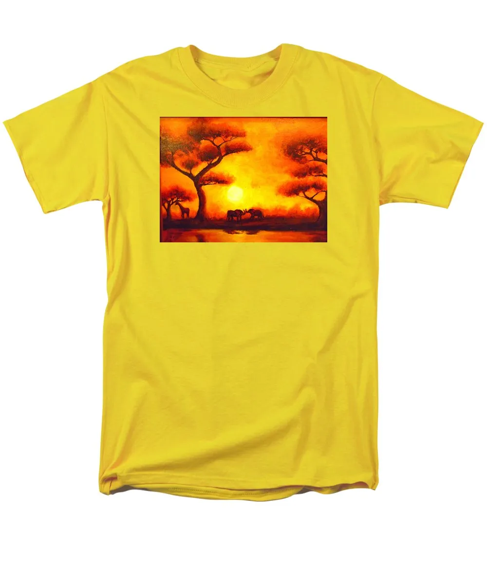 African Sunset  - Men's T-Shirt  (Regular Fit)