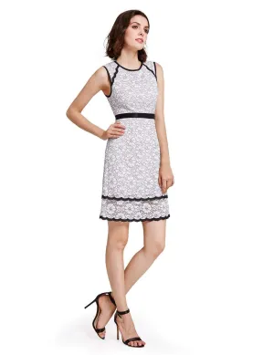 Alisa Pan Lace Wear to Work Dress