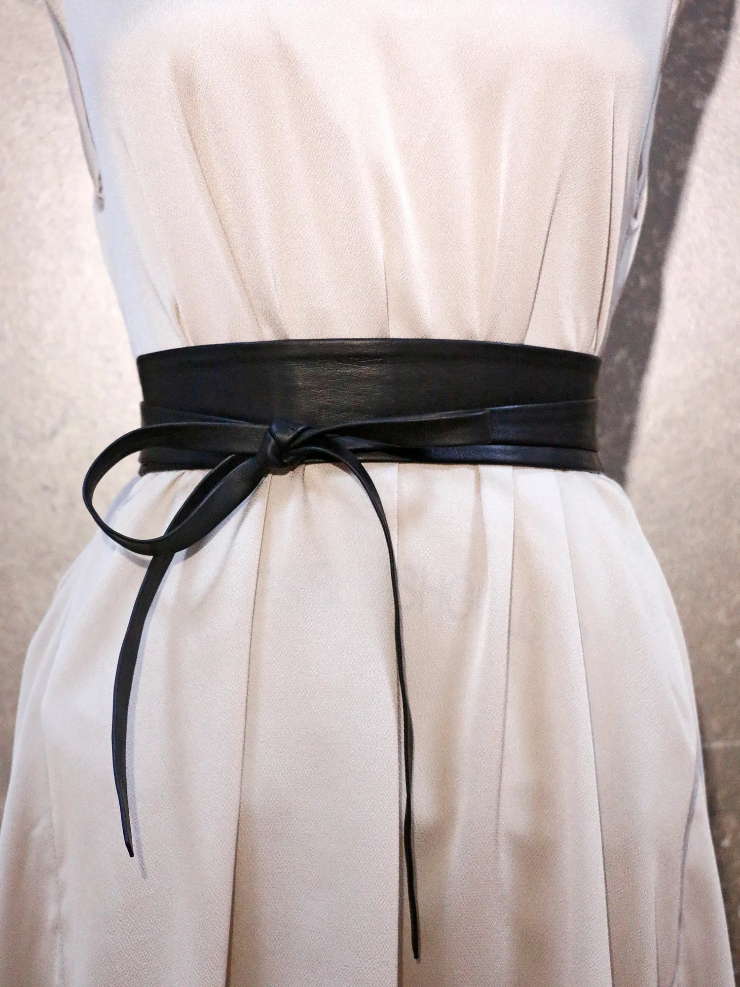 Bianca Rachele Obi Belt Black