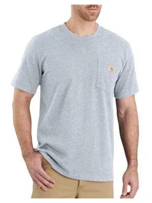 Carhartt Relaxed Fit Pocket Tee Heather Grey