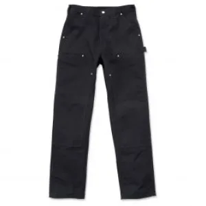 Carhartt&#x20;B01&#x20;Firm&#x20;Duck&#x20;Double&#x20;Front&#x20;Work&#x20;Dungaree&#x20;-&#x20;Black