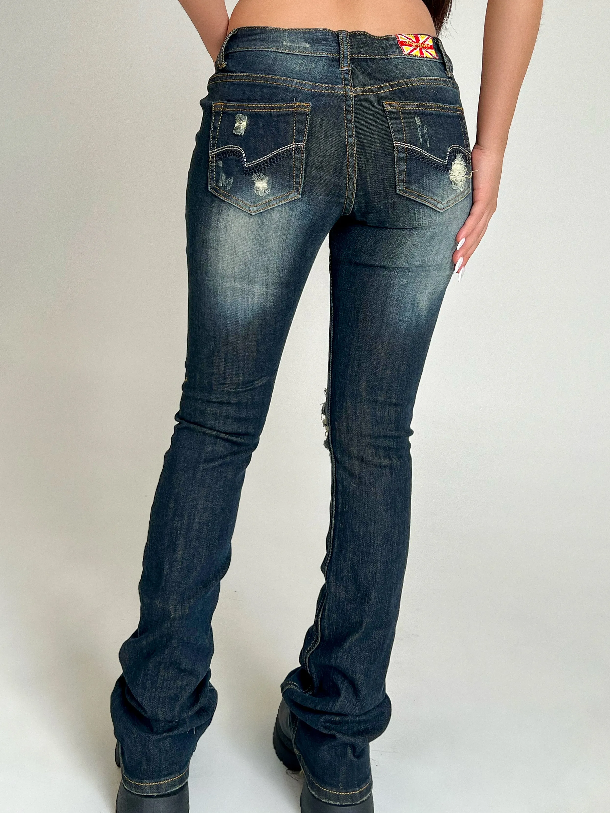 Catherine Jeans (Dark Denim)