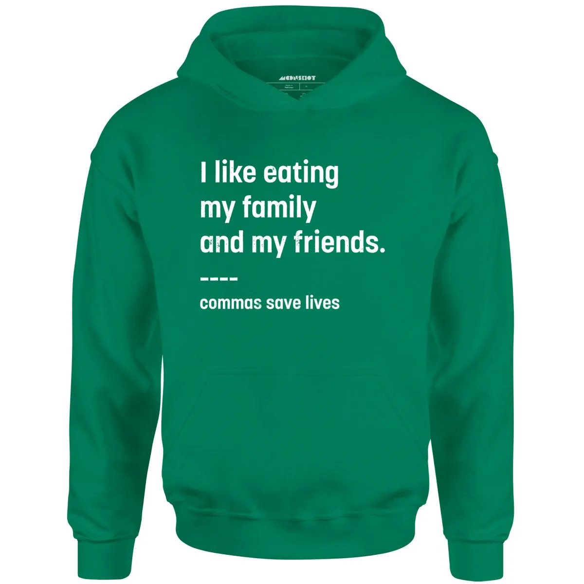 Commas Save Lives - Unisex Hoodie