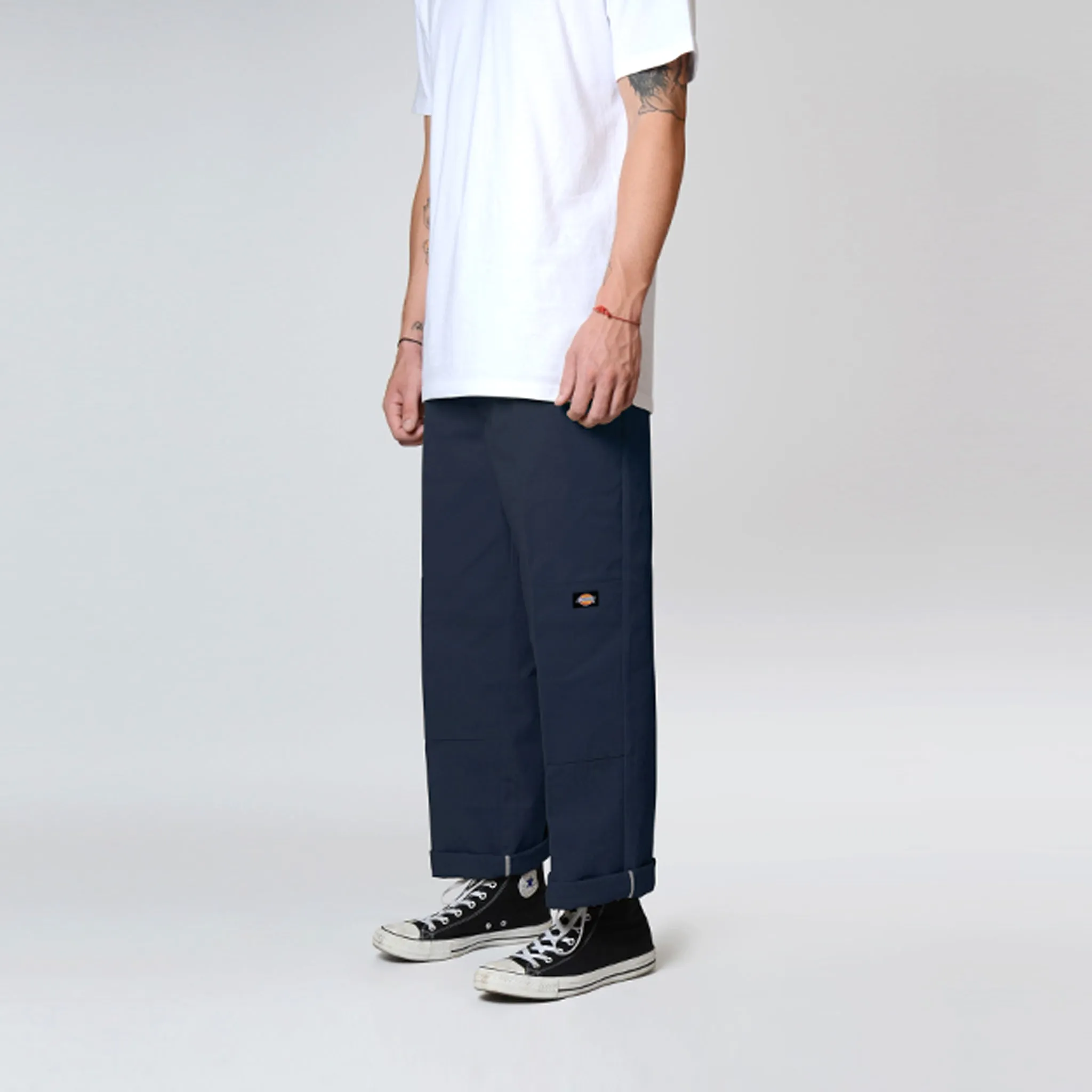 Dickies Loose Fit Double Knee Pants Dark Navy