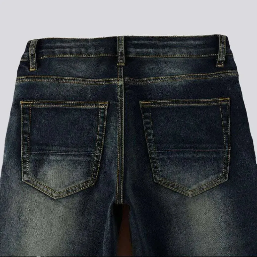 Distressed grunge jeans
 for men