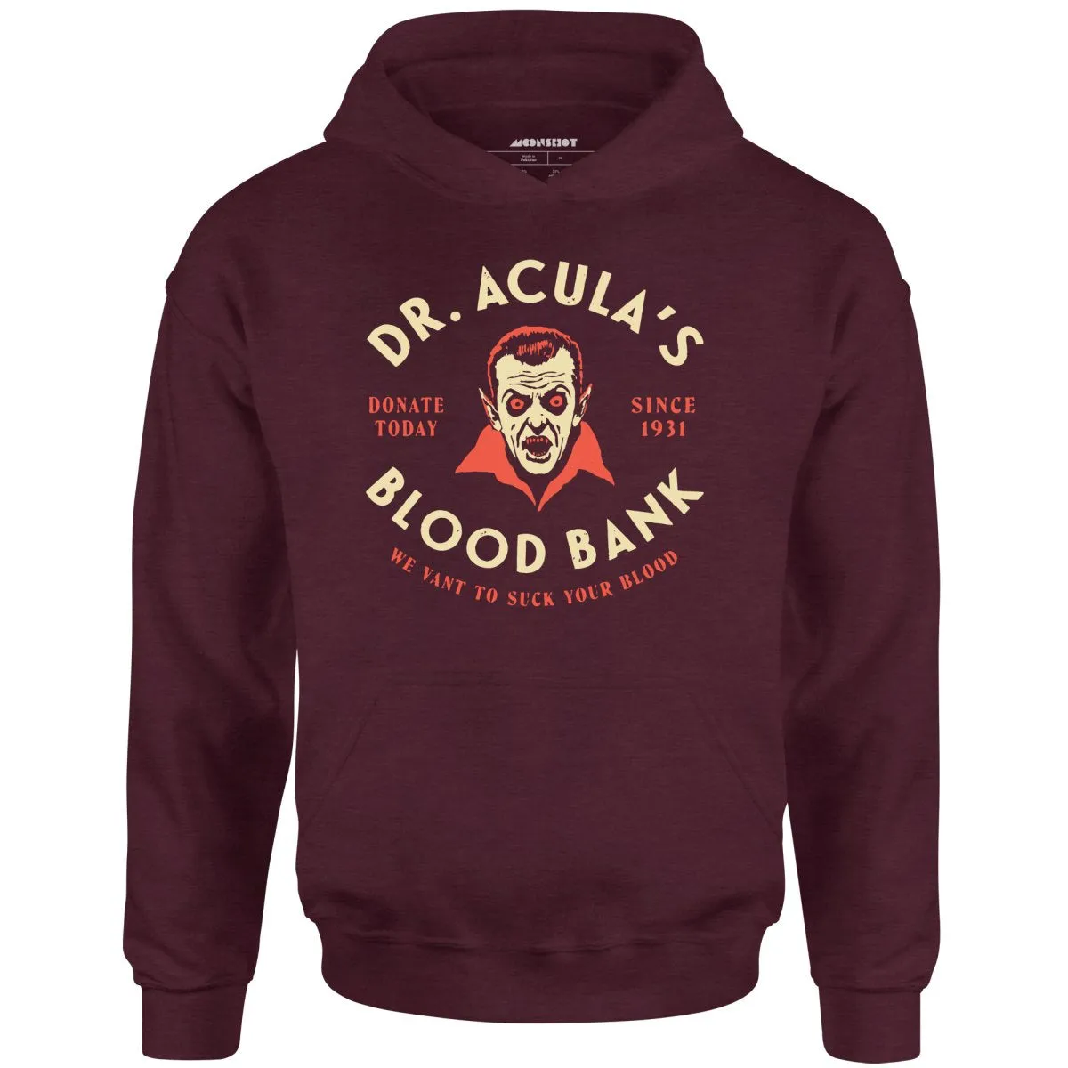 Dr. Acula's Blood Bank - Unisex Hoodie