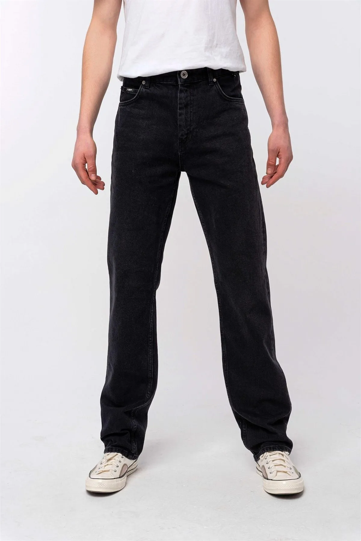 Drej Loose Fit Black Men's Jeans