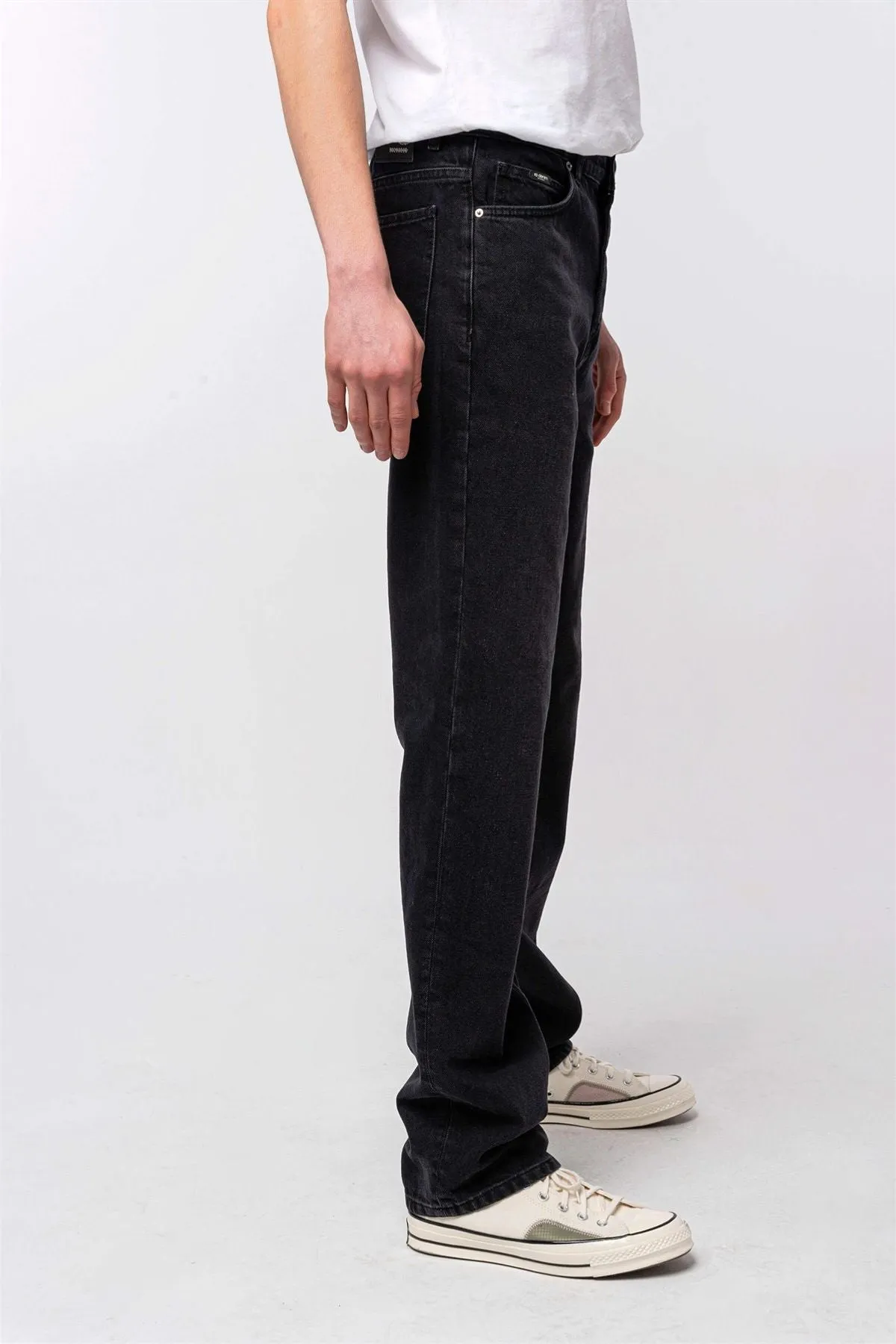 Drej Loose Fit Black Men's Jeans