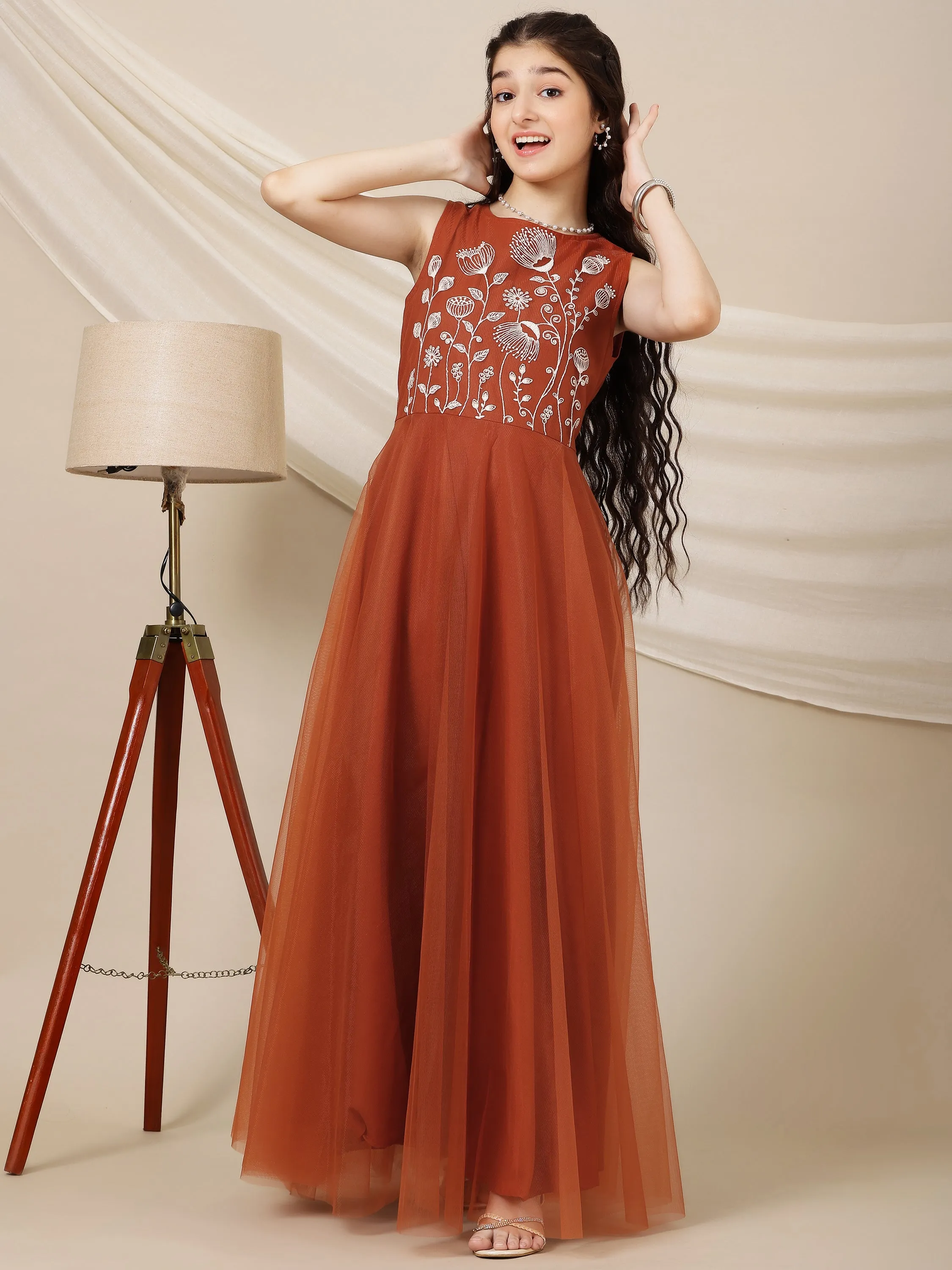 Certainly! Here’s an optimized title for your e-commerce product:

Elegant Embroidered Ethnic Maxi Dress with Intricate Designs and Flowing Silhouette

Feel free to let me know if you need further adjustments!