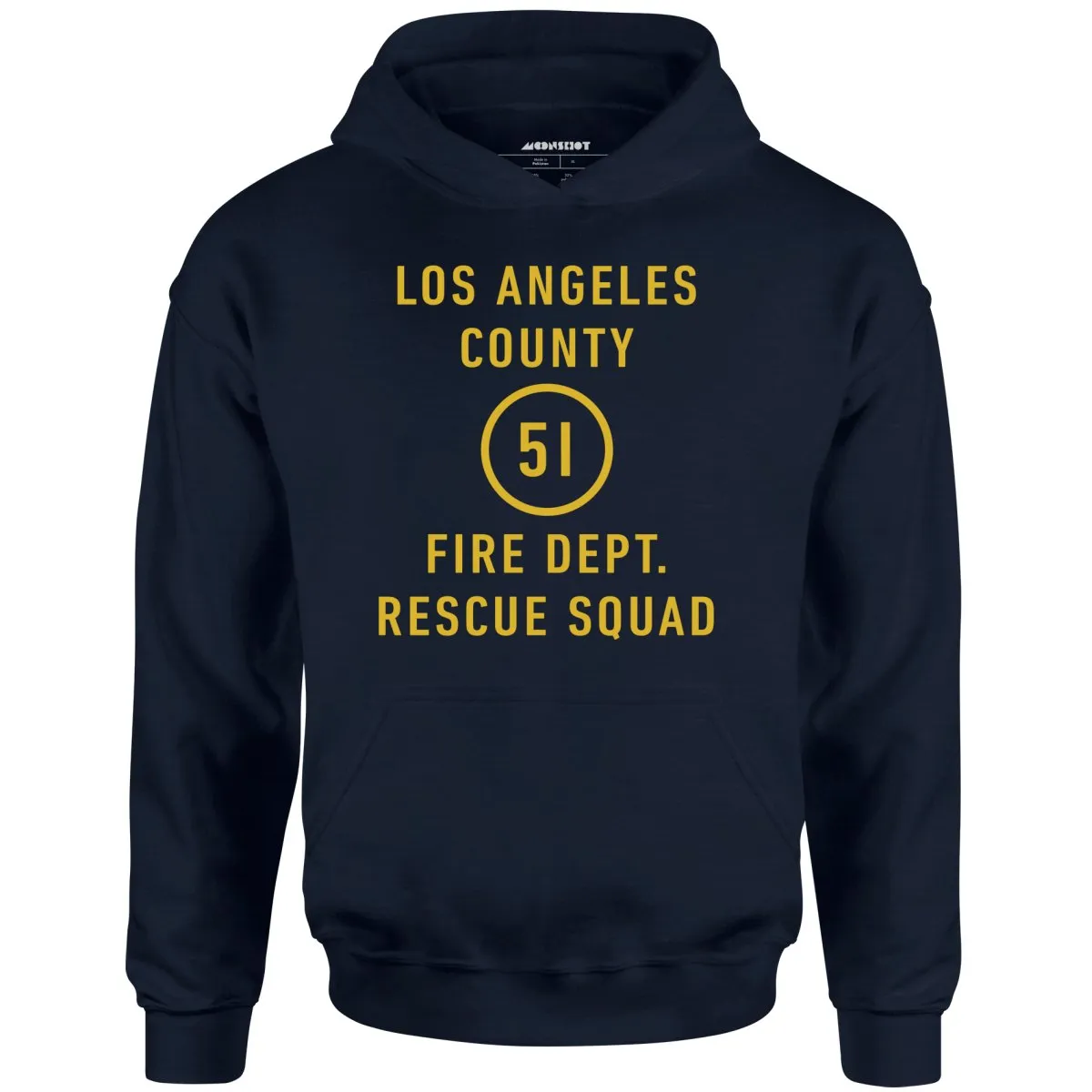 Emergency - Los Angeles County Fire Dept. Squad 51 - Unisex Hoodie