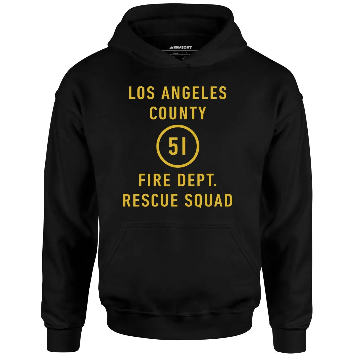 Emergency - Los Angeles County Fire Dept. Squad 51 - Unisex Hoodie