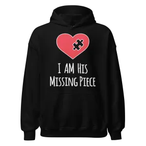 I am His Missing Puzzle Piece I am Her Missing Puzzle piece Couples Hoodie Set