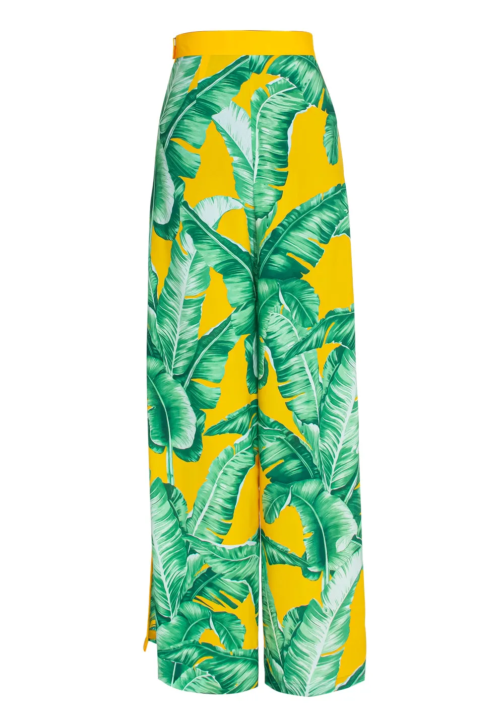 Jungle - Yellow Palm Pants (Yellow)