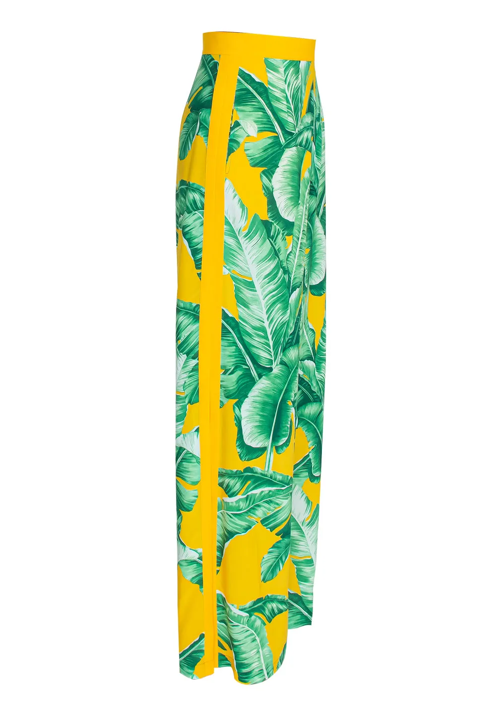 Jungle - Yellow Palm Pants (Yellow)