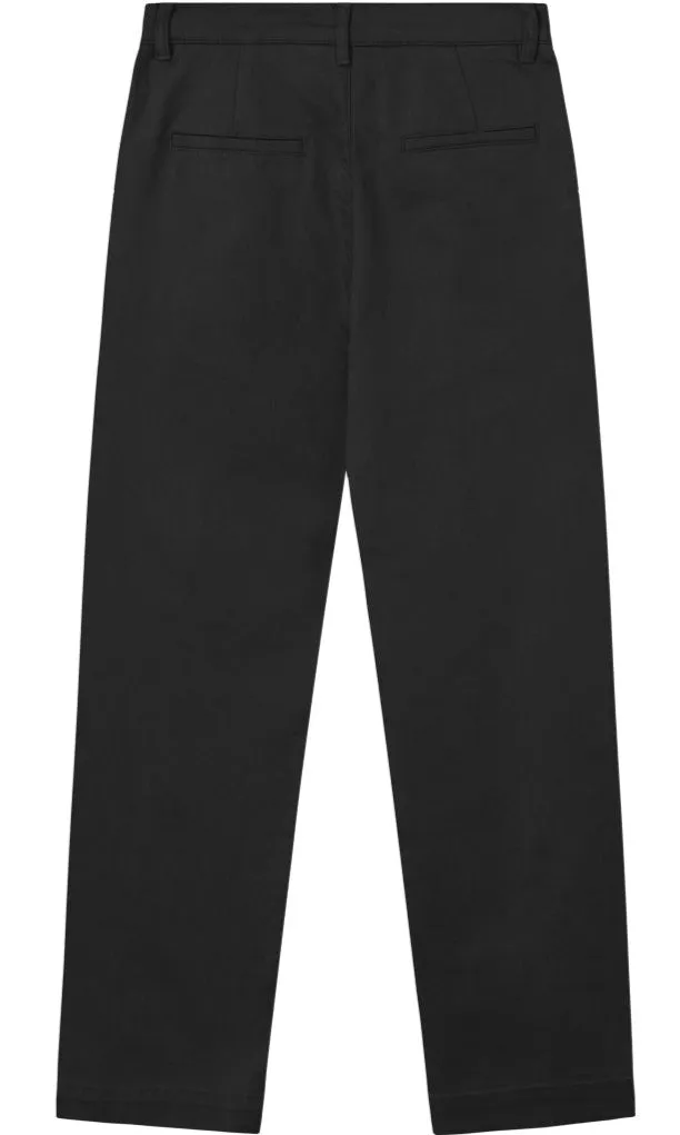 KCA 2070032 Posey wide high-rise twill pants 1300 black jet women