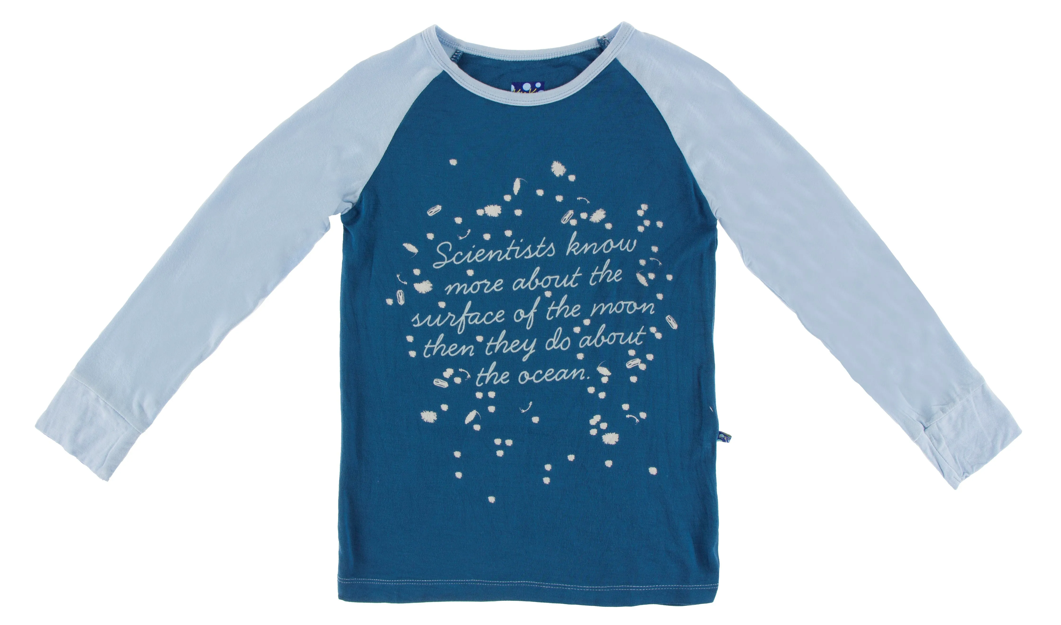 KicKee Pants Twilight Bioluminescence L/S Tailored Fit Raglan Tee