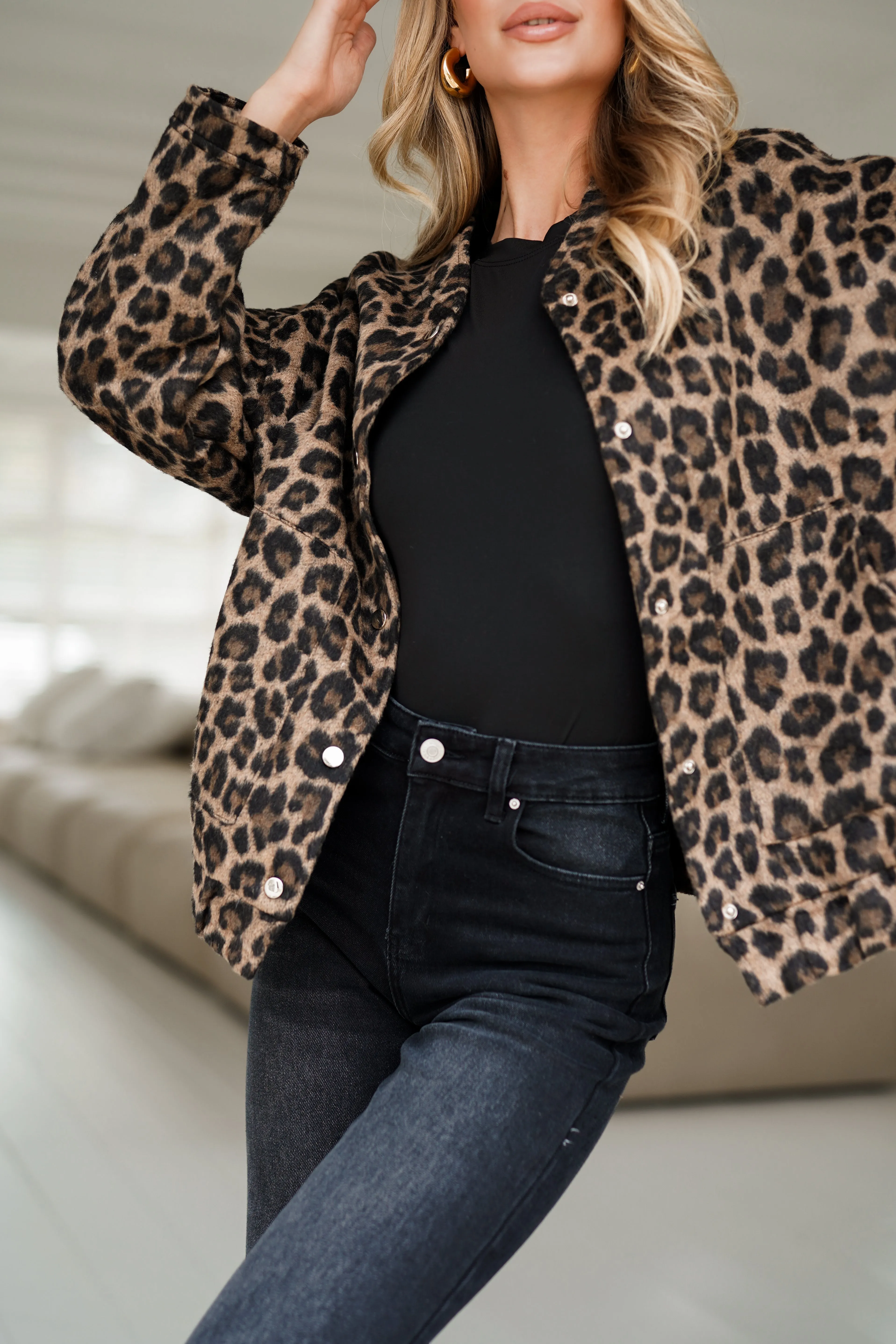 Leopard bomber jacket - Niva