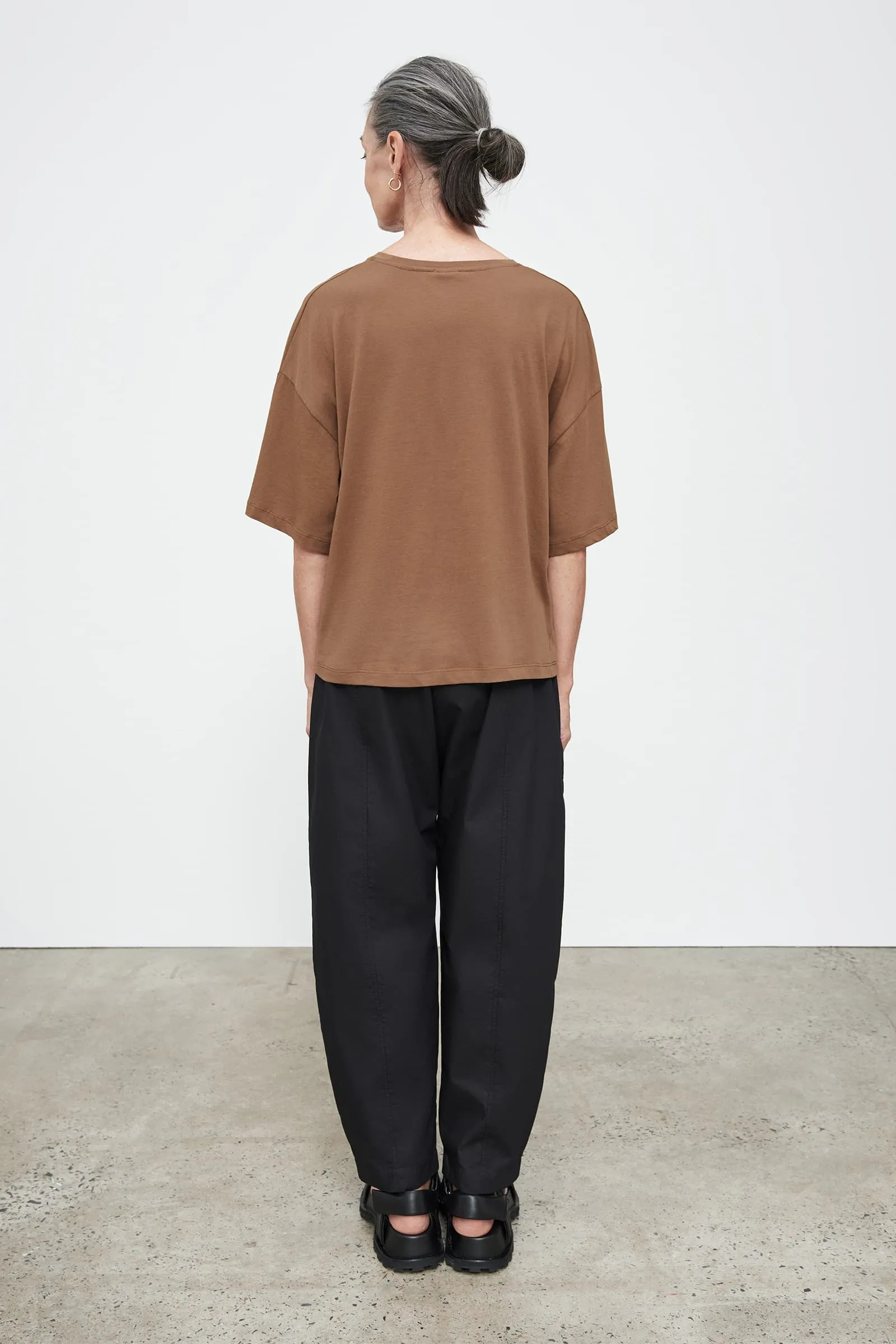 Light Boxy Tee - Earth