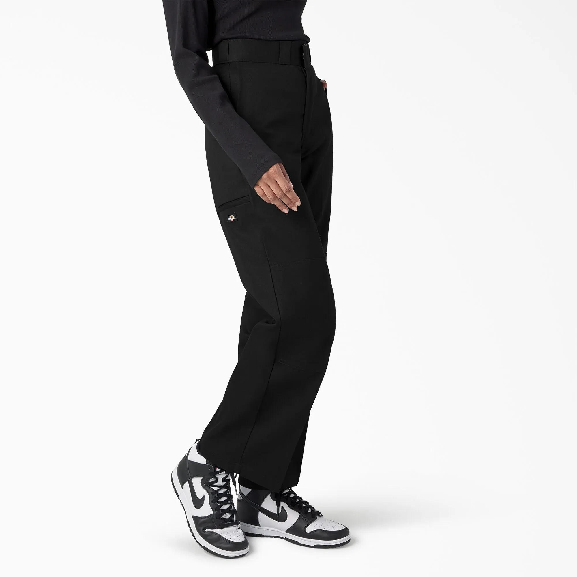 Loose Fit Double Knee Work Pants