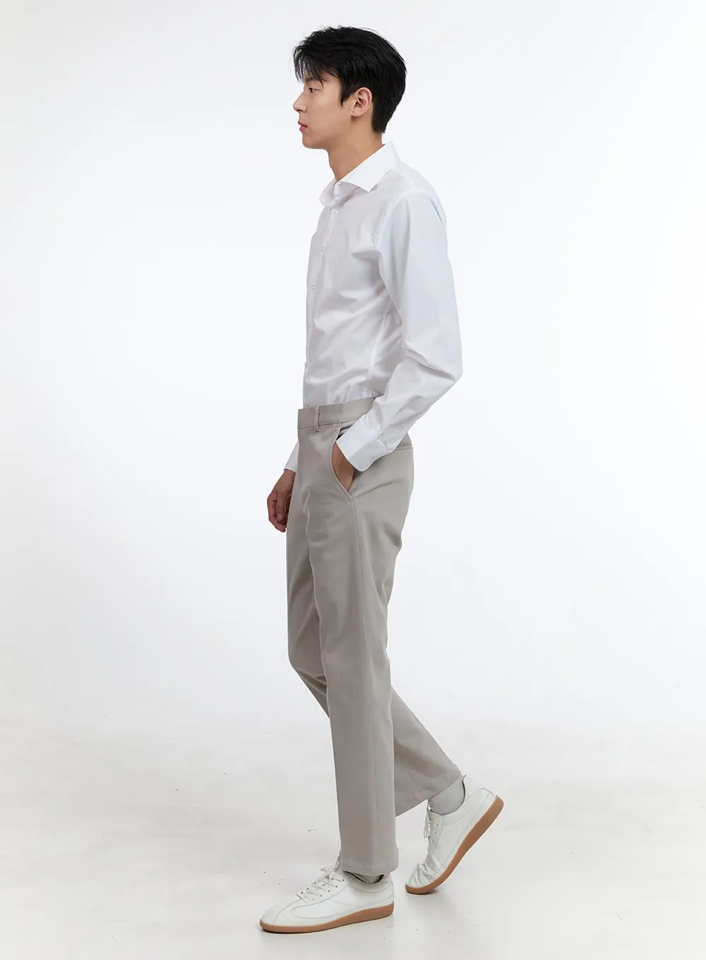 Men's Slim Fit Tailored Pants IG427