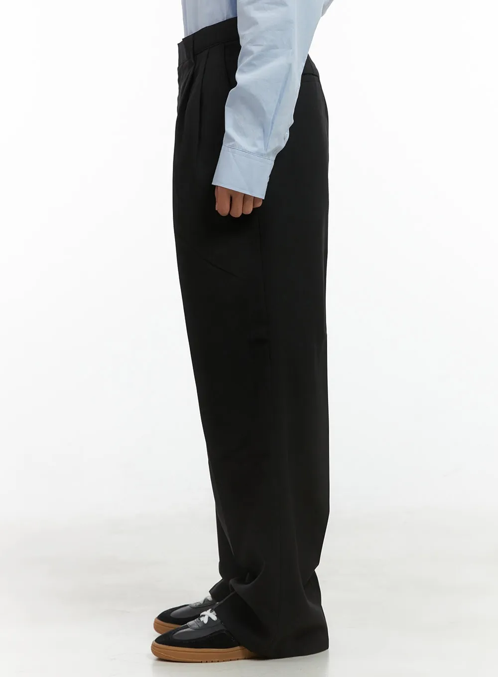 Men's Wide Fit Tailored Pants IS419