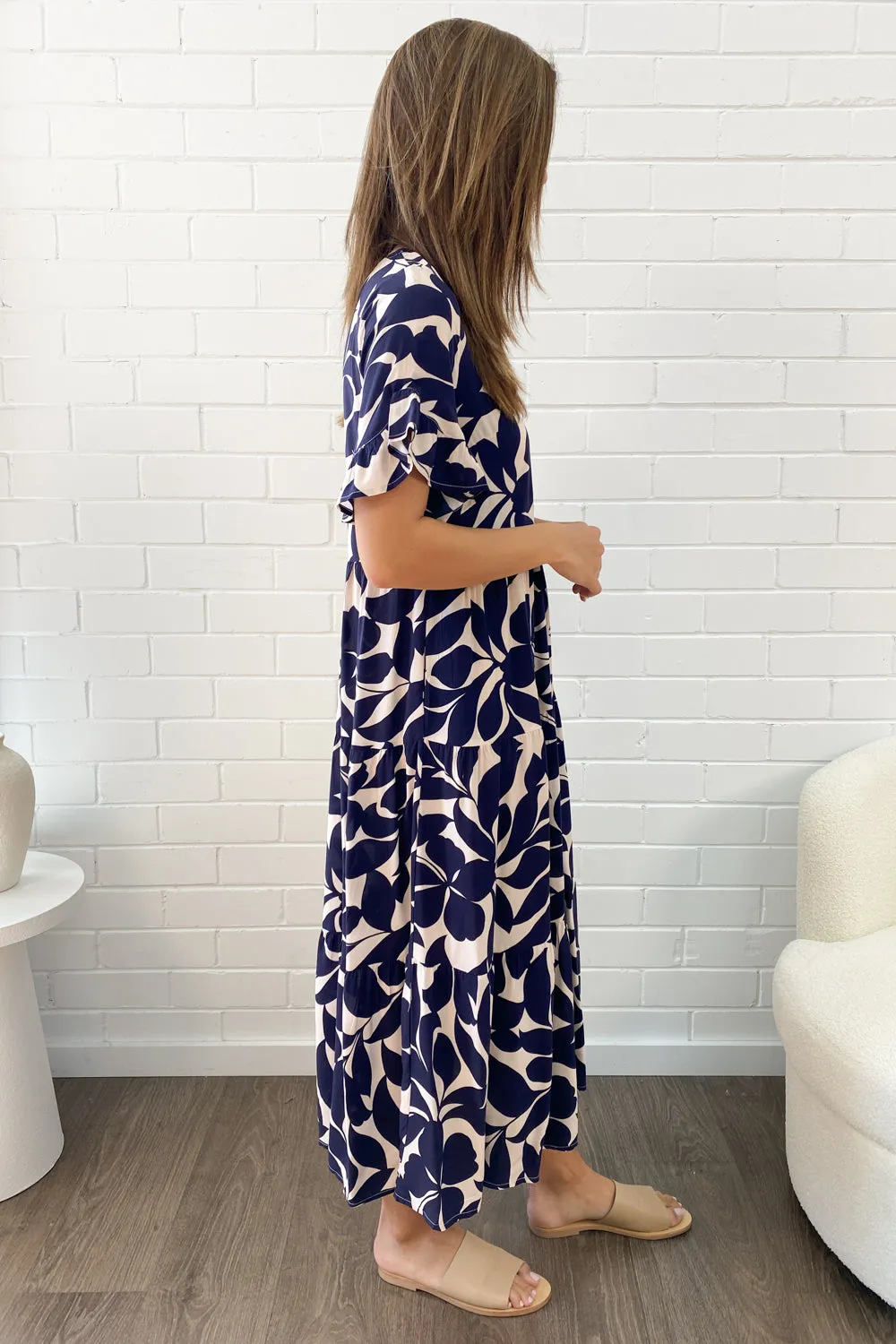 Michelle Midi New Print Dress