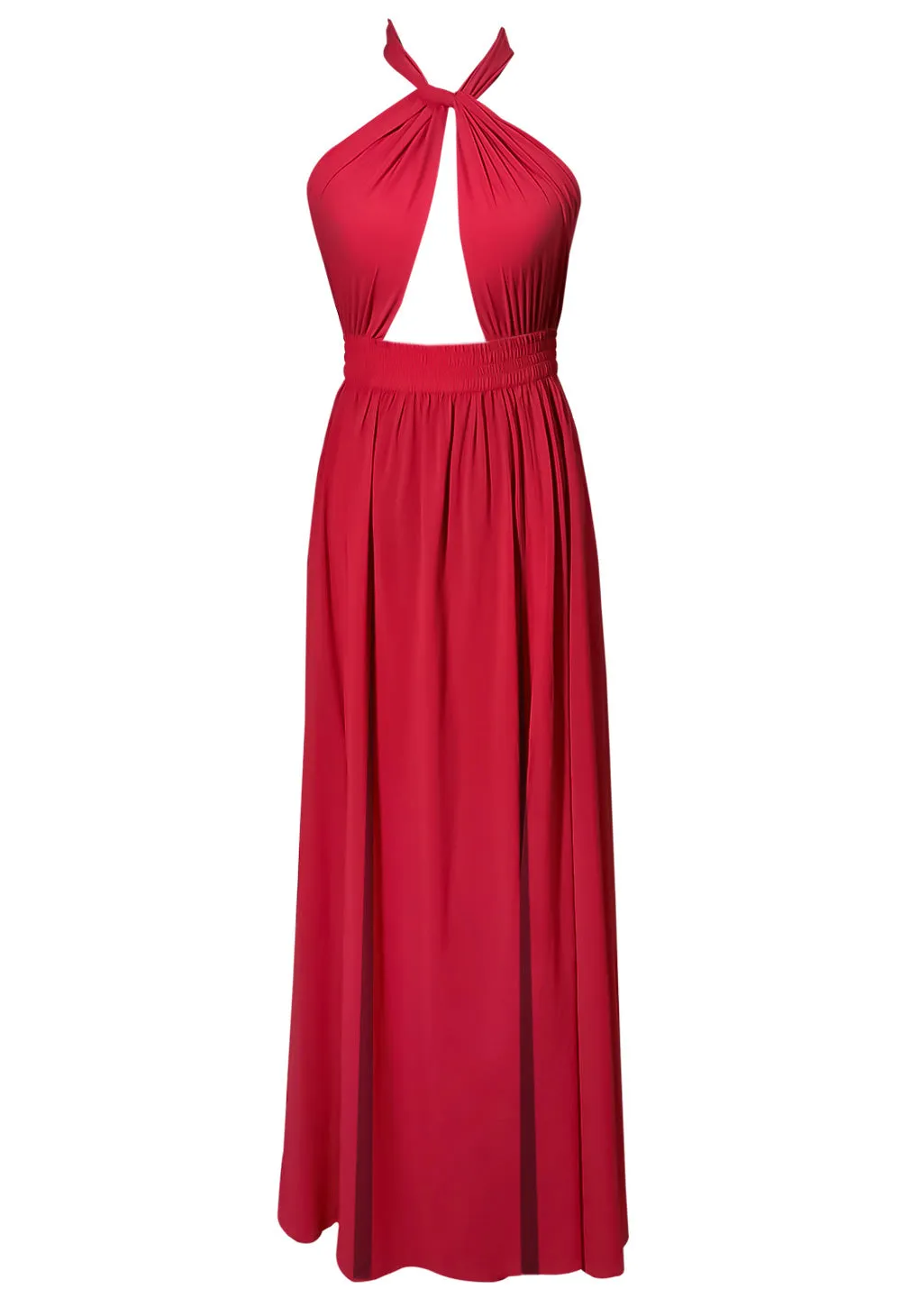 Monochrome - Red Vera Dress