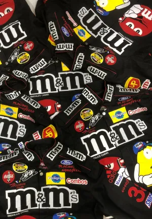 Nascar Rework Style M&Ms Black Racing Jackets - 15 pcs