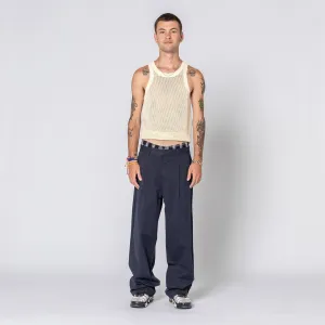 NAVY SLOUCH PANT