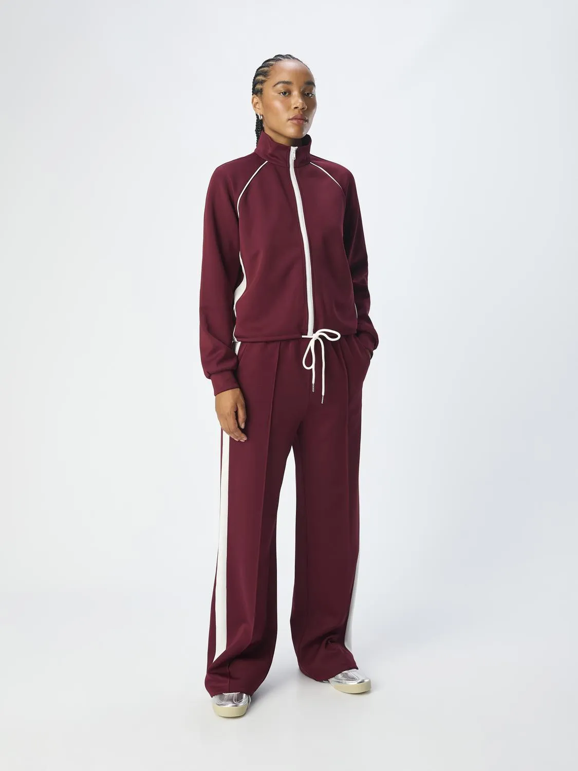 OBJCASSIDY Track Pants - Cabernet