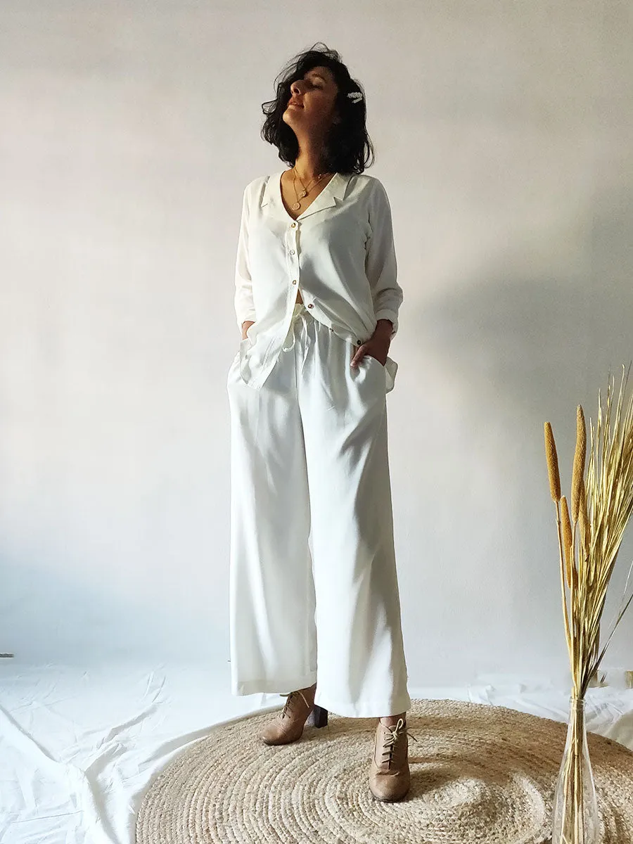 Pearl Shirt-Pants Co-ord Set