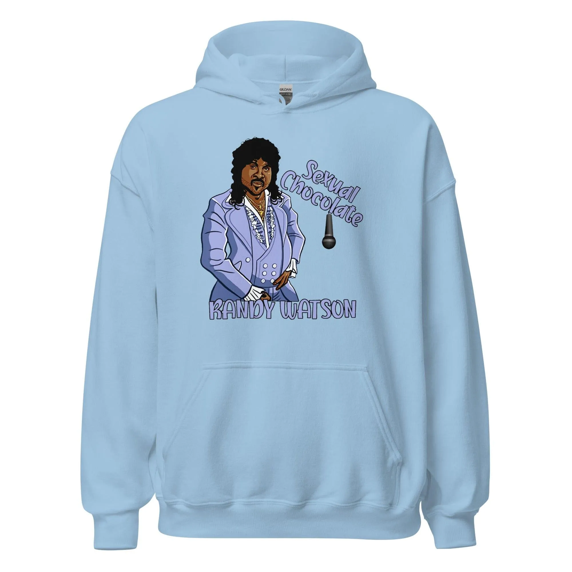 Randy Watson Hoodie Sexual Chocolate DTG Printed Blended Premium Pullover