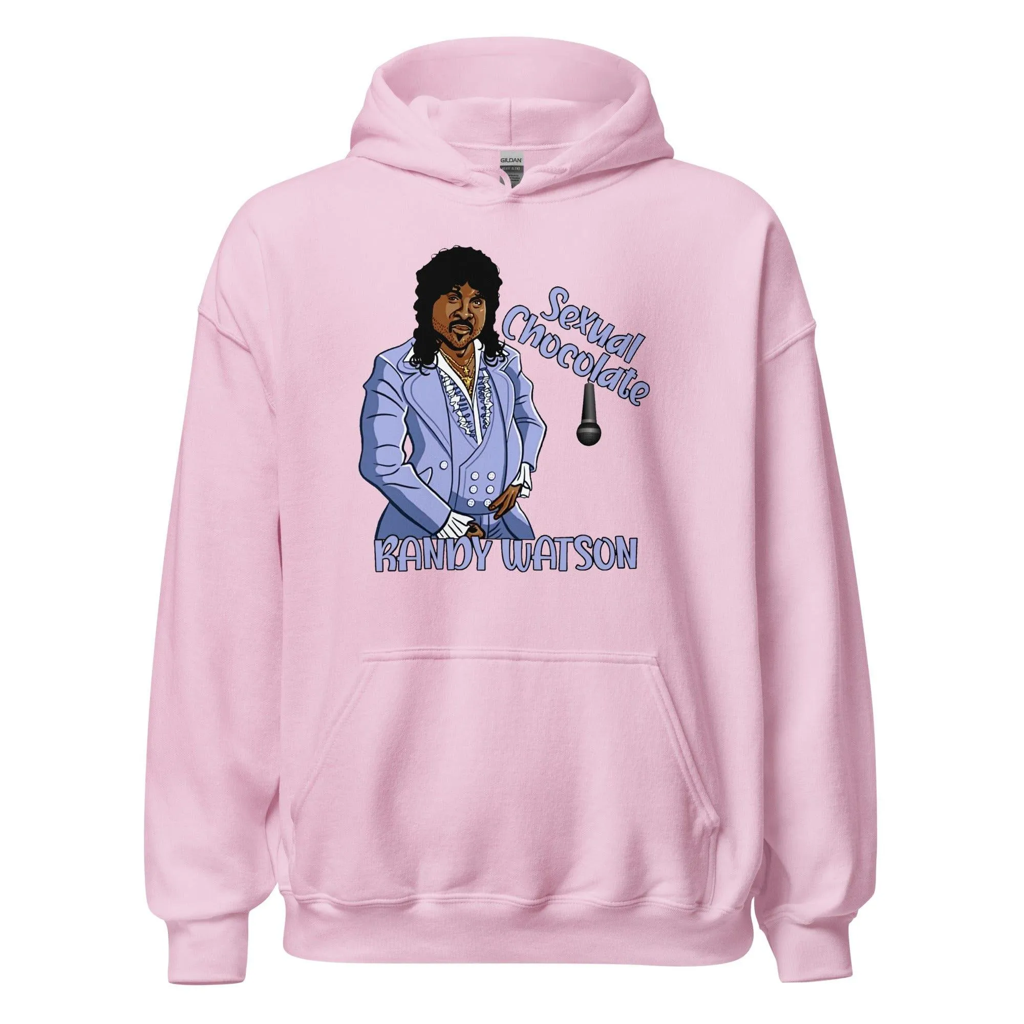 Randy Watson Hoodie Sexual Chocolate DTG Printed Blended Premium Pullover