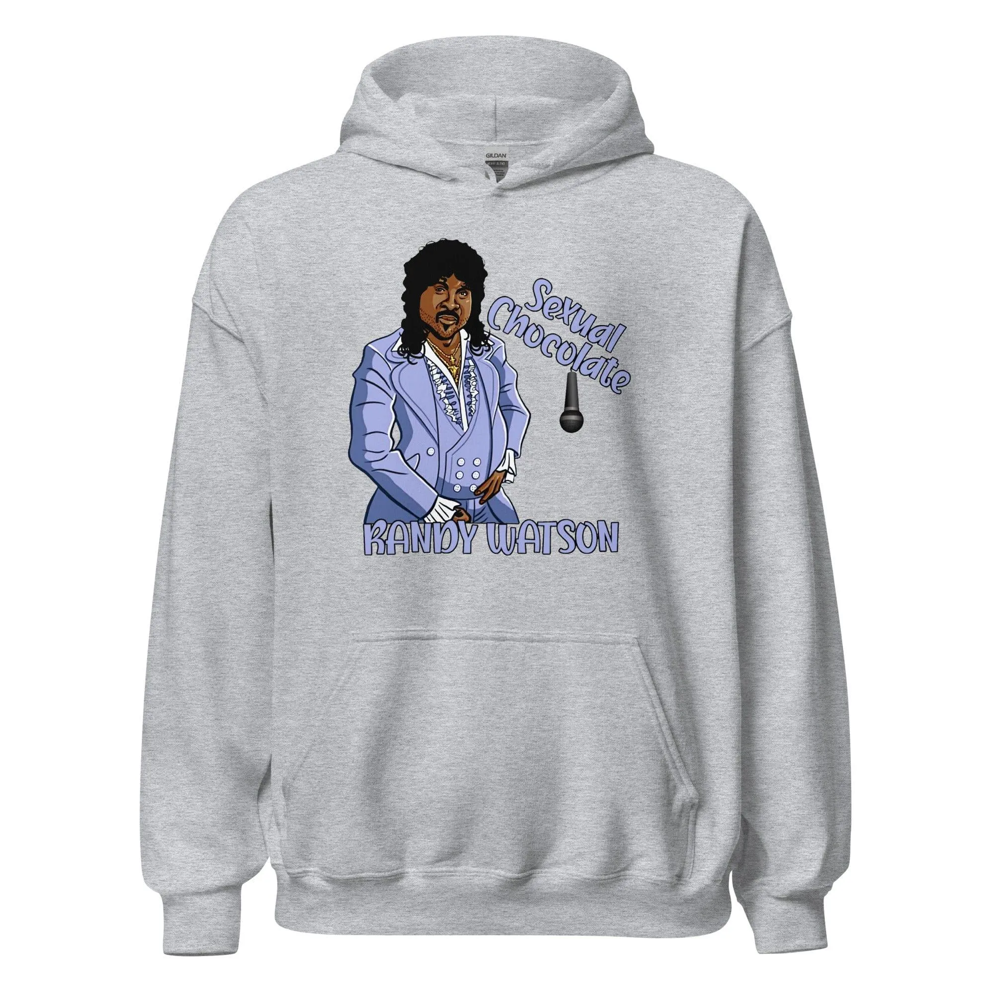 Randy Watson Hoodie Sexual Chocolate DTG Printed Blended Premium Pullover