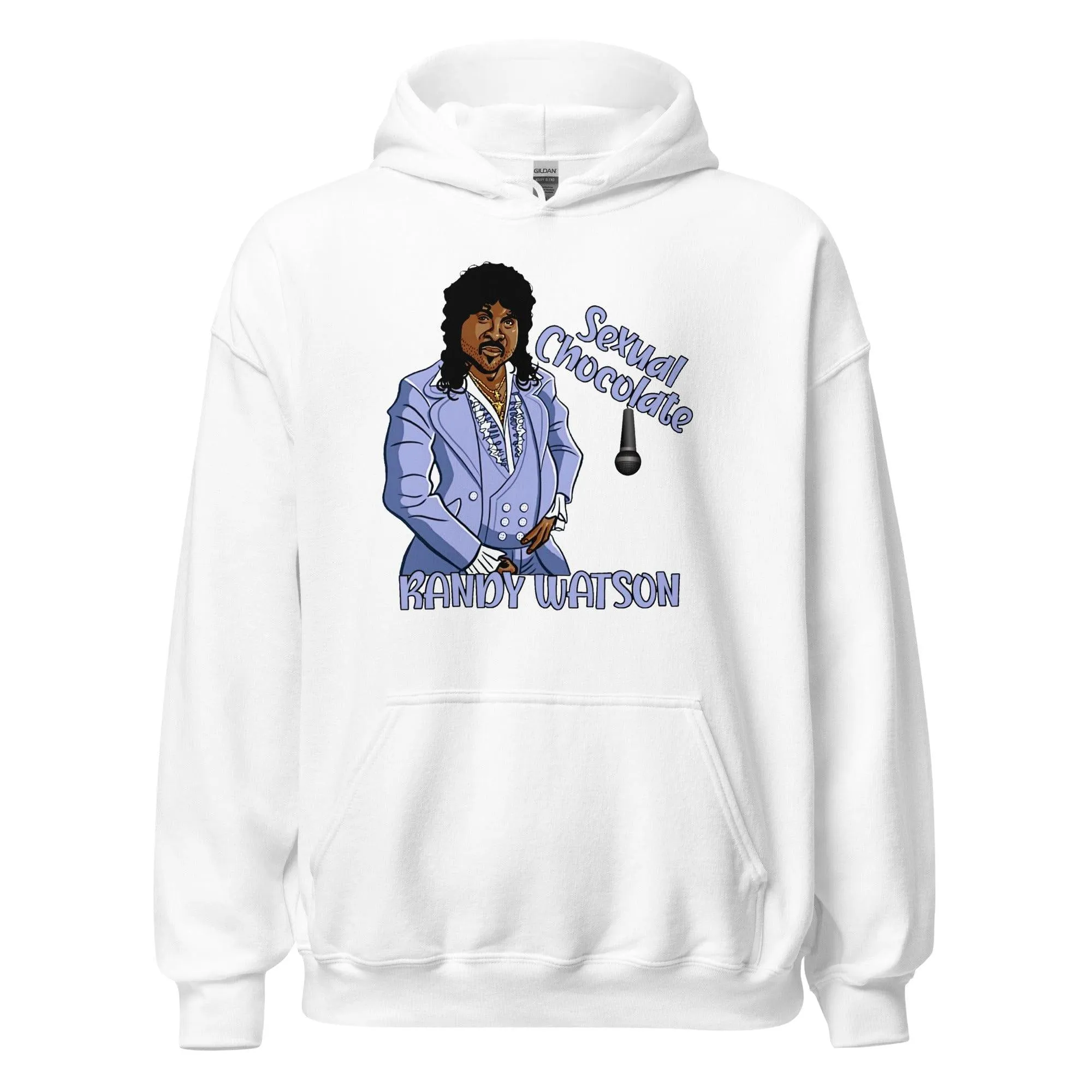 Randy Watson Hoodie Sexual Chocolate DTG Printed Blended Premium Pullover