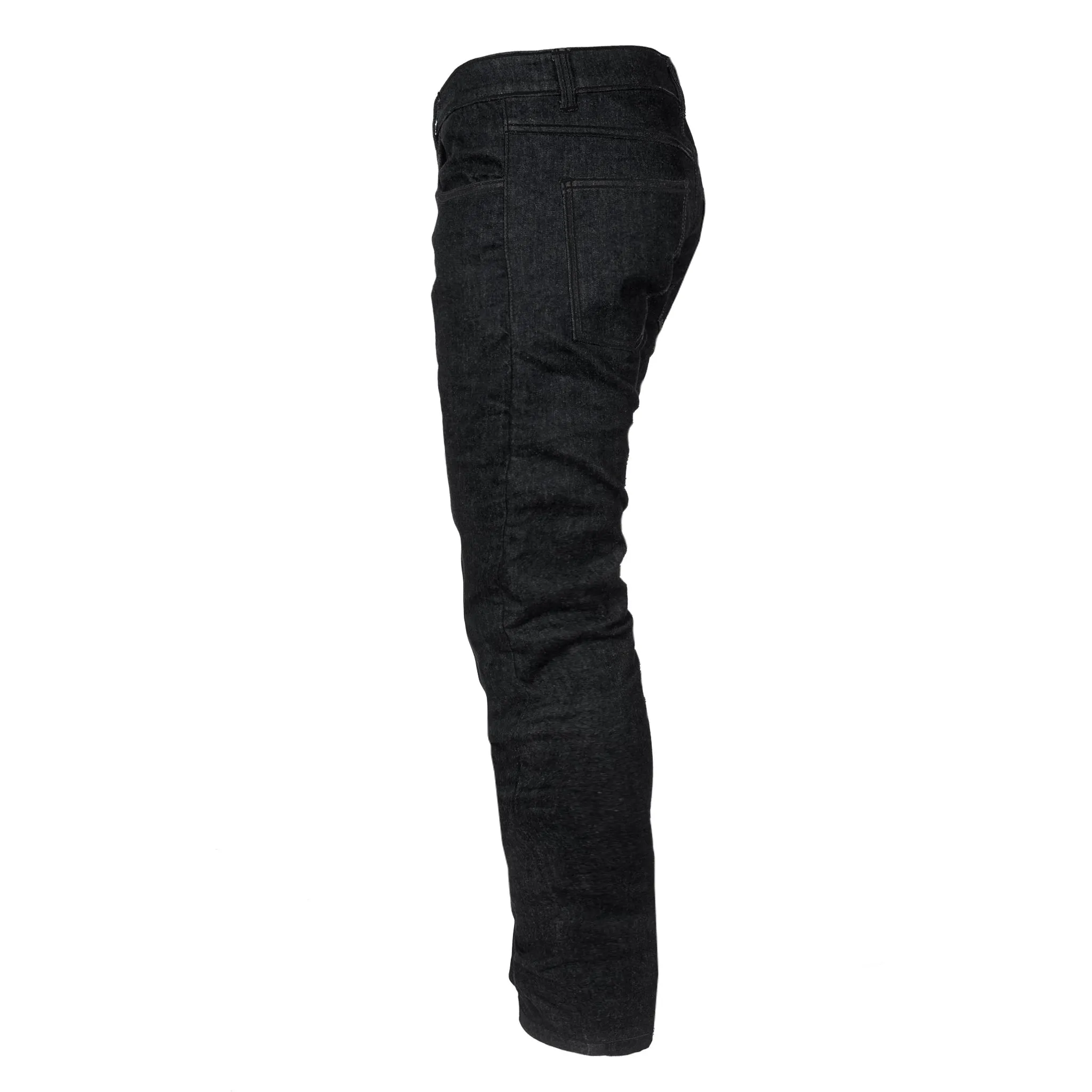 SALE Loose Fit Protective Jeans - Black with Pads