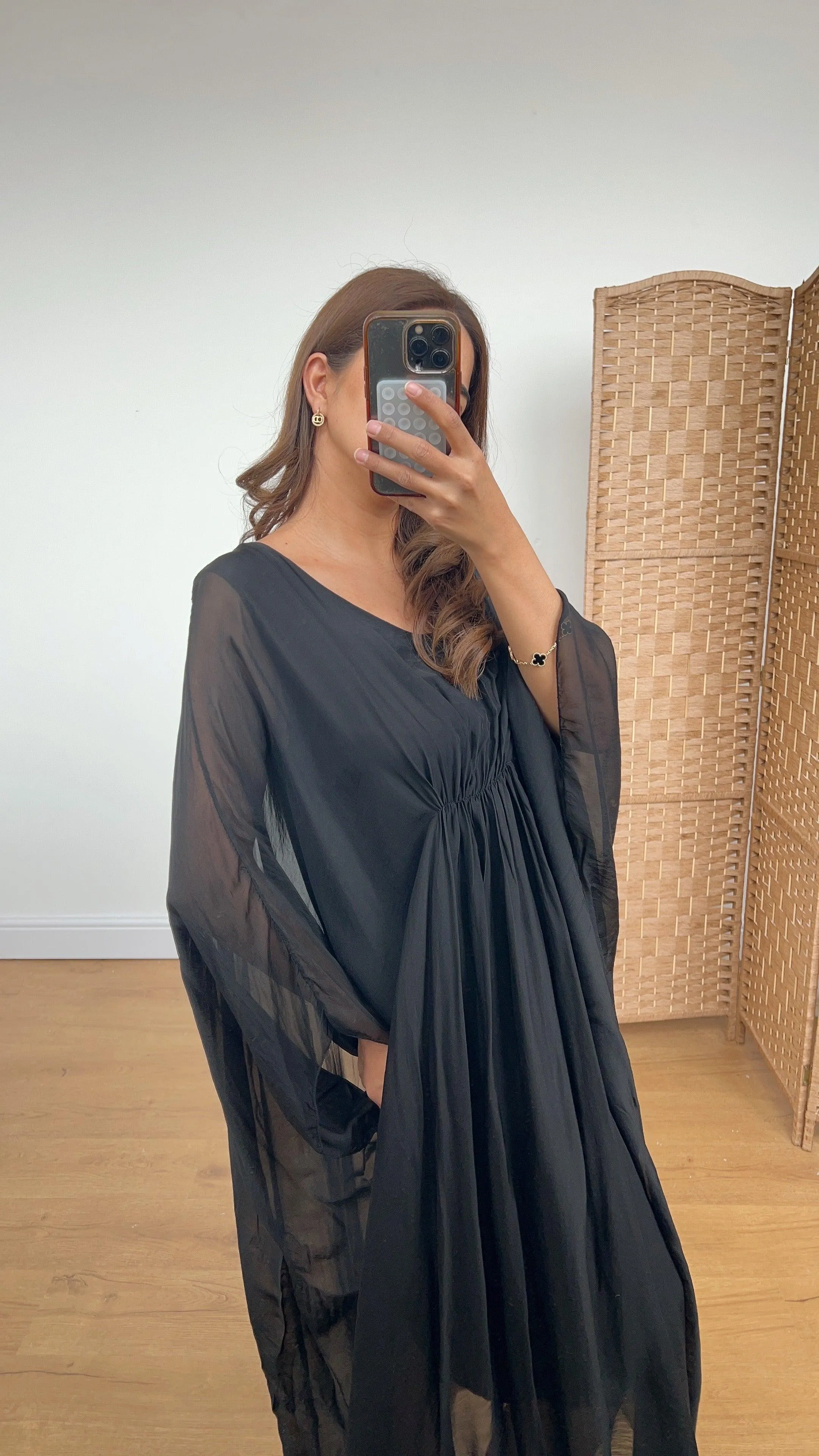 sanne dress in black