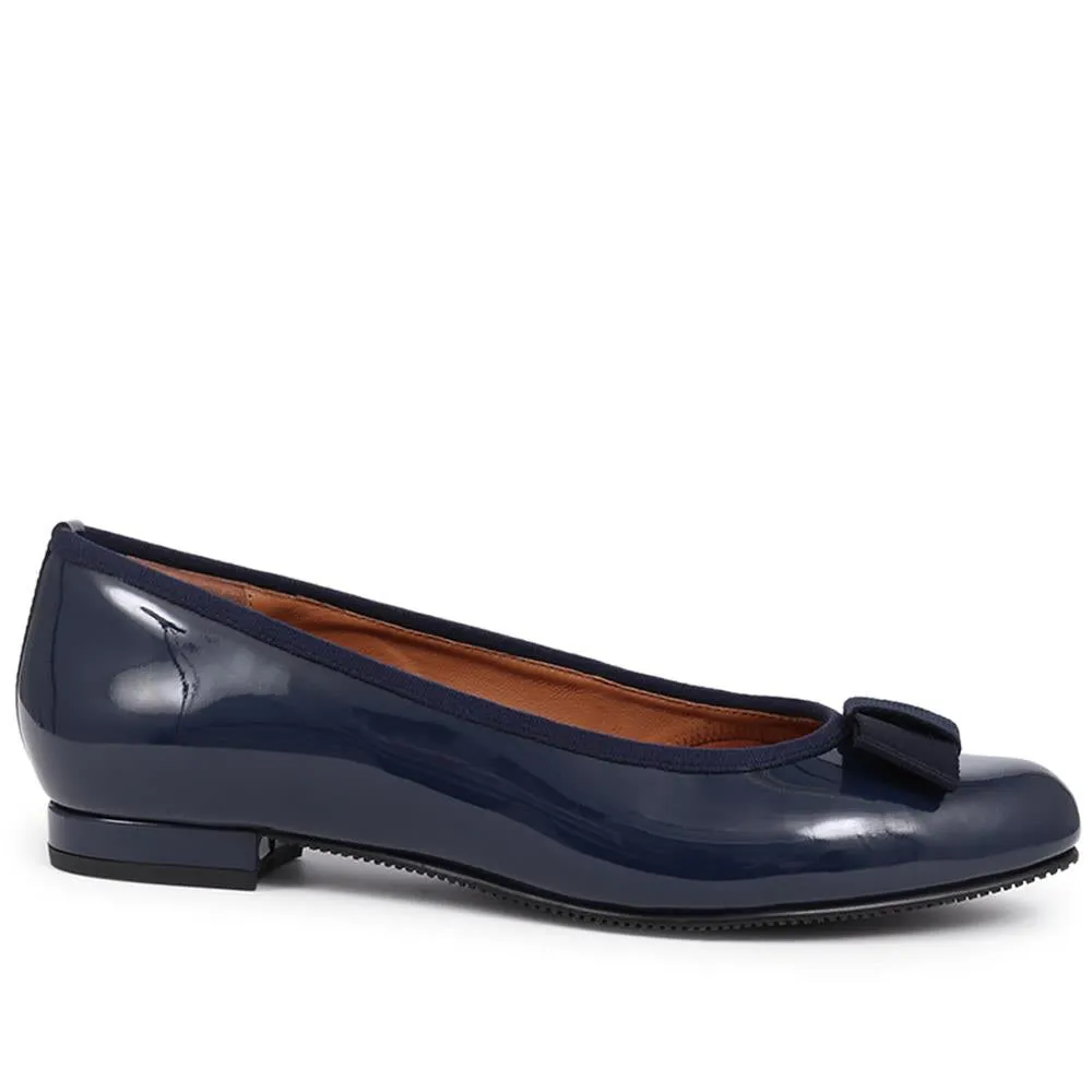 SoleilWide Leather Ballet Pumps - SOLEILWIDE / 325 773