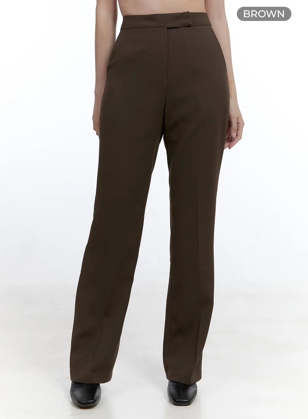 Stylish Slim-Fit Tailored Pants OO429