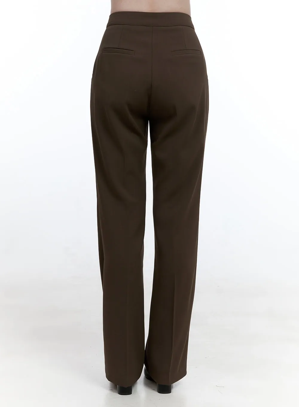 Stylish Slim-Fit Tailored Pants OO429