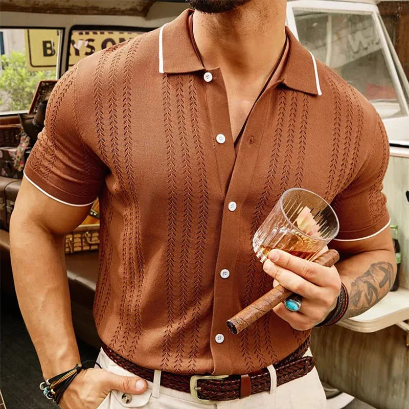 The Gatsby Cuban Polo Shirt