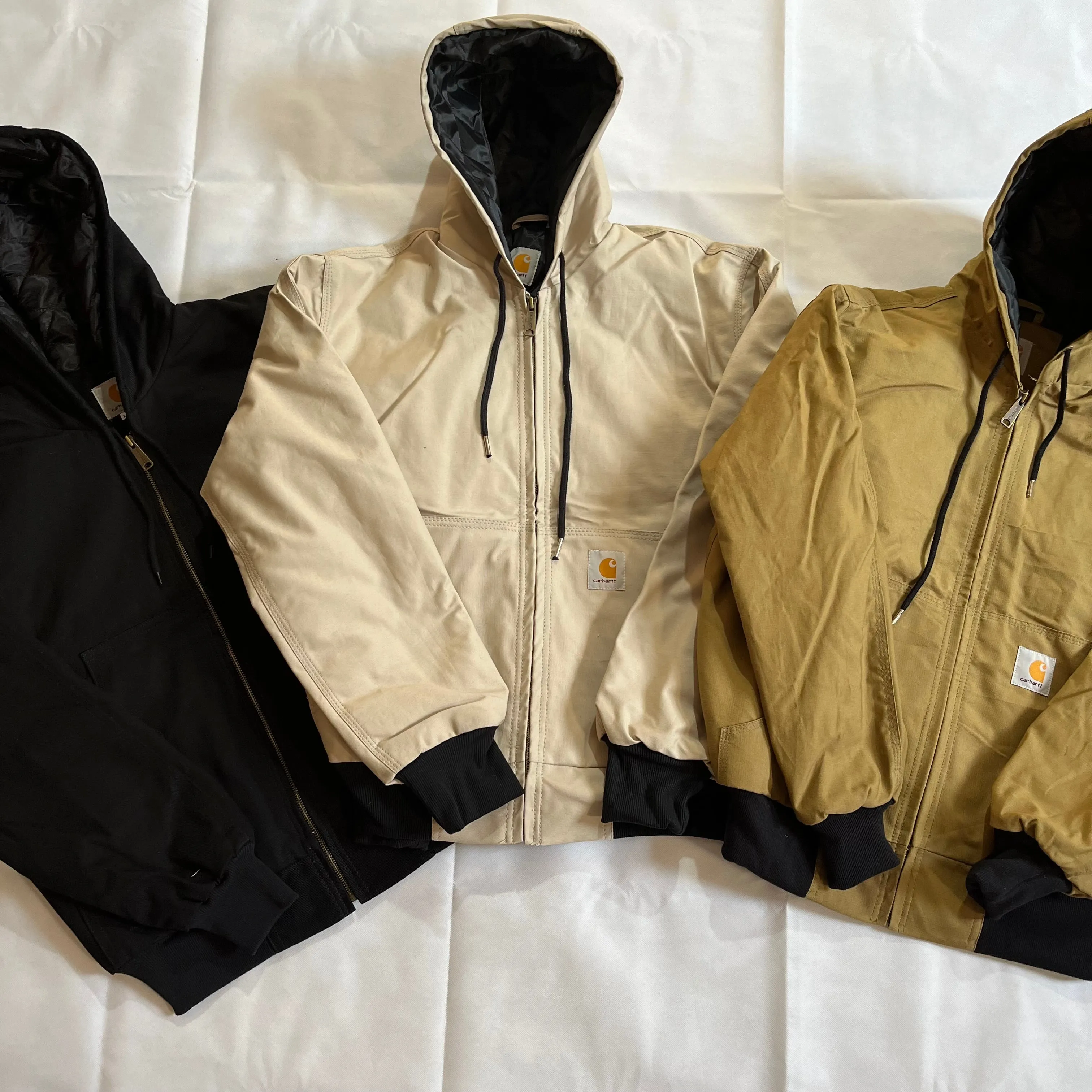 Vintage Carhartt Rework Style Mix Hooded Jackets - MOQ 25 pcs