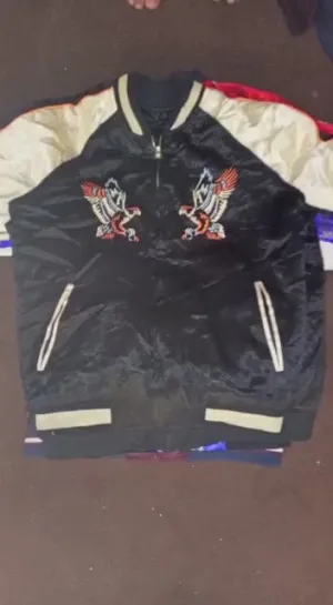 Vintage Dragon Satin Jackets